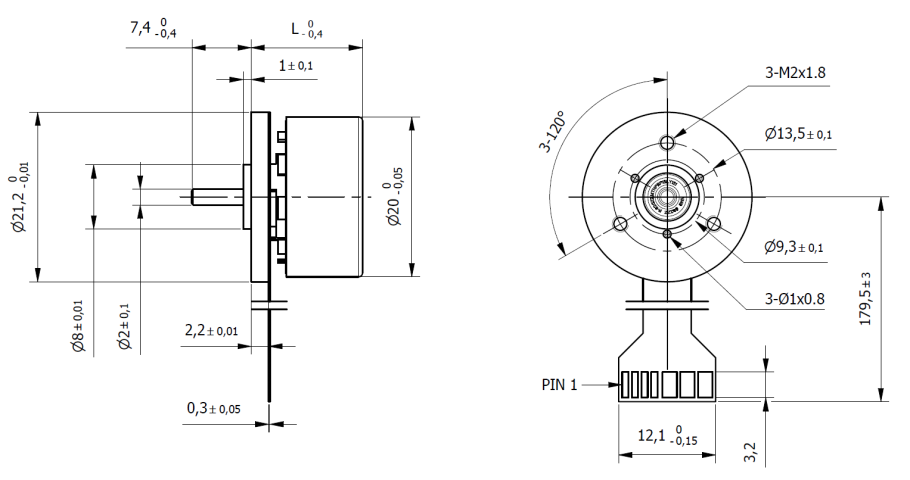 Tech 20BLW14-24V