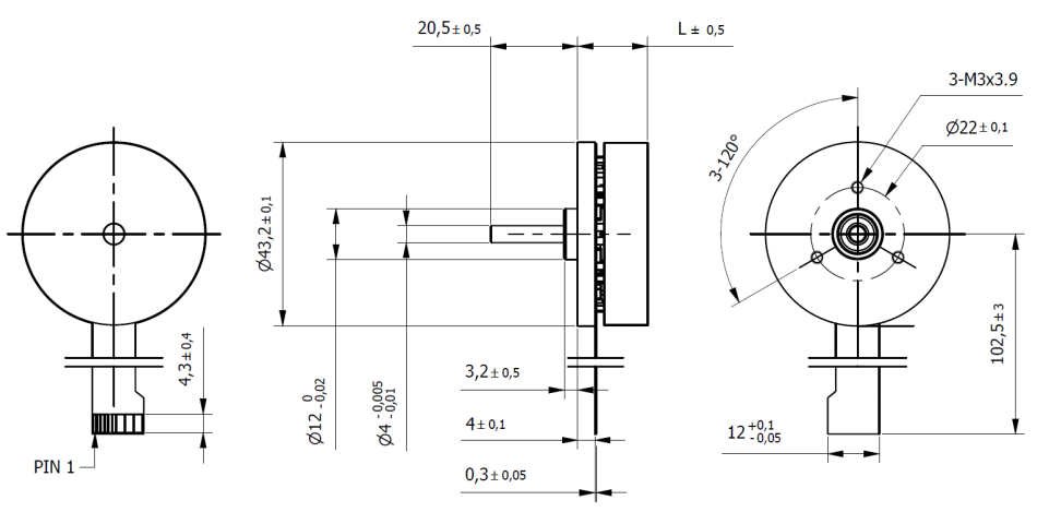 Tech 45BLW16 Flat Cable