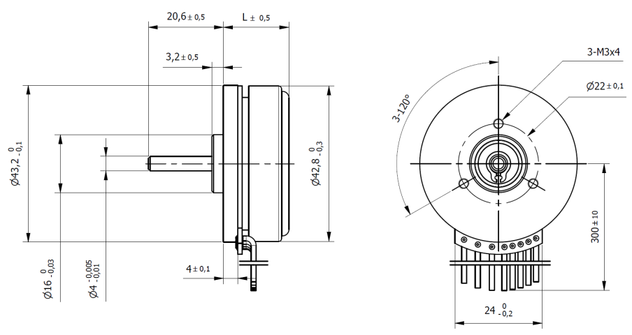 Tech 45BLW21 Wires 