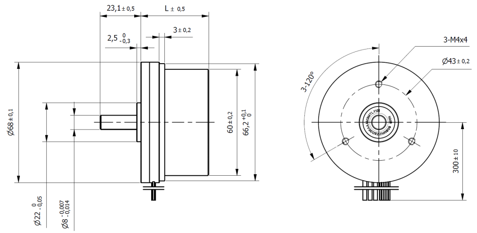 Tech 60BLW40-24V