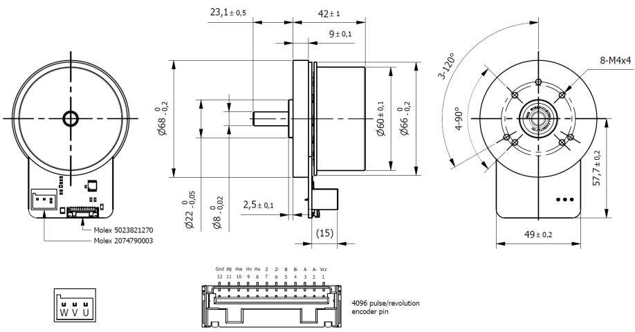 Tech 60BLW42-24V-E