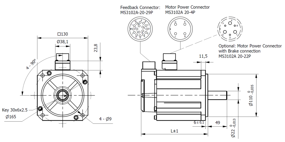 Tech 130SV200-48V-30EA1