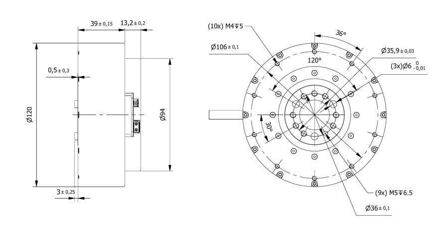 Tech DJB 120 0700 ND1000 CS402